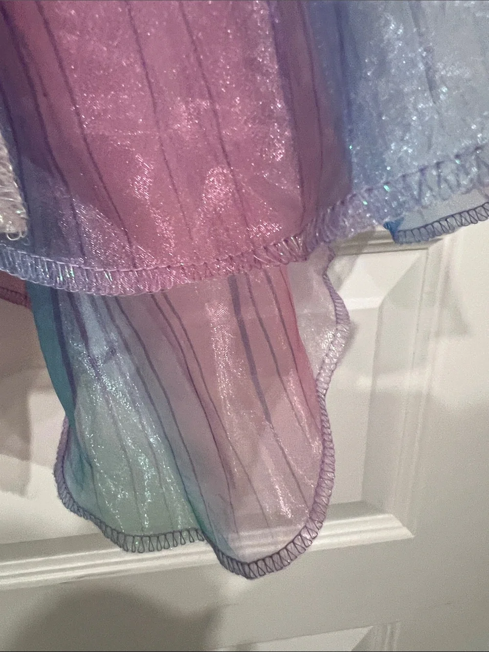 Disney Iridescent Purple and Blue Mermaid Dress